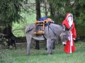 ...Weihnachtsmann mit Esel gesichtet; Auftrag erfüllt!